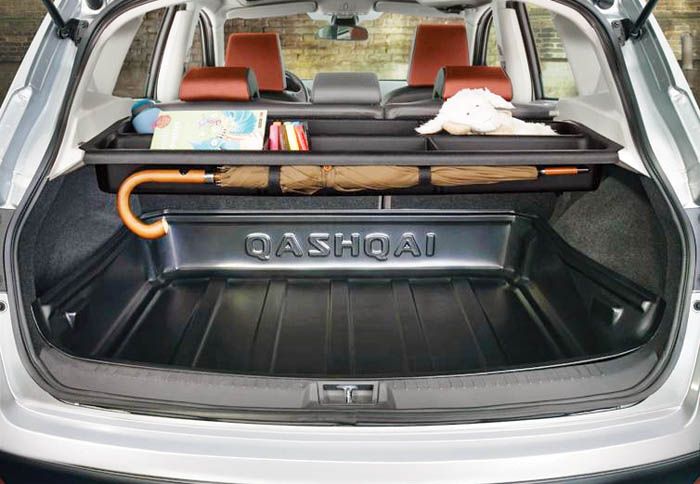 Κάλυμμα χώρου αποσκευών για το Nissan Qashqai. 